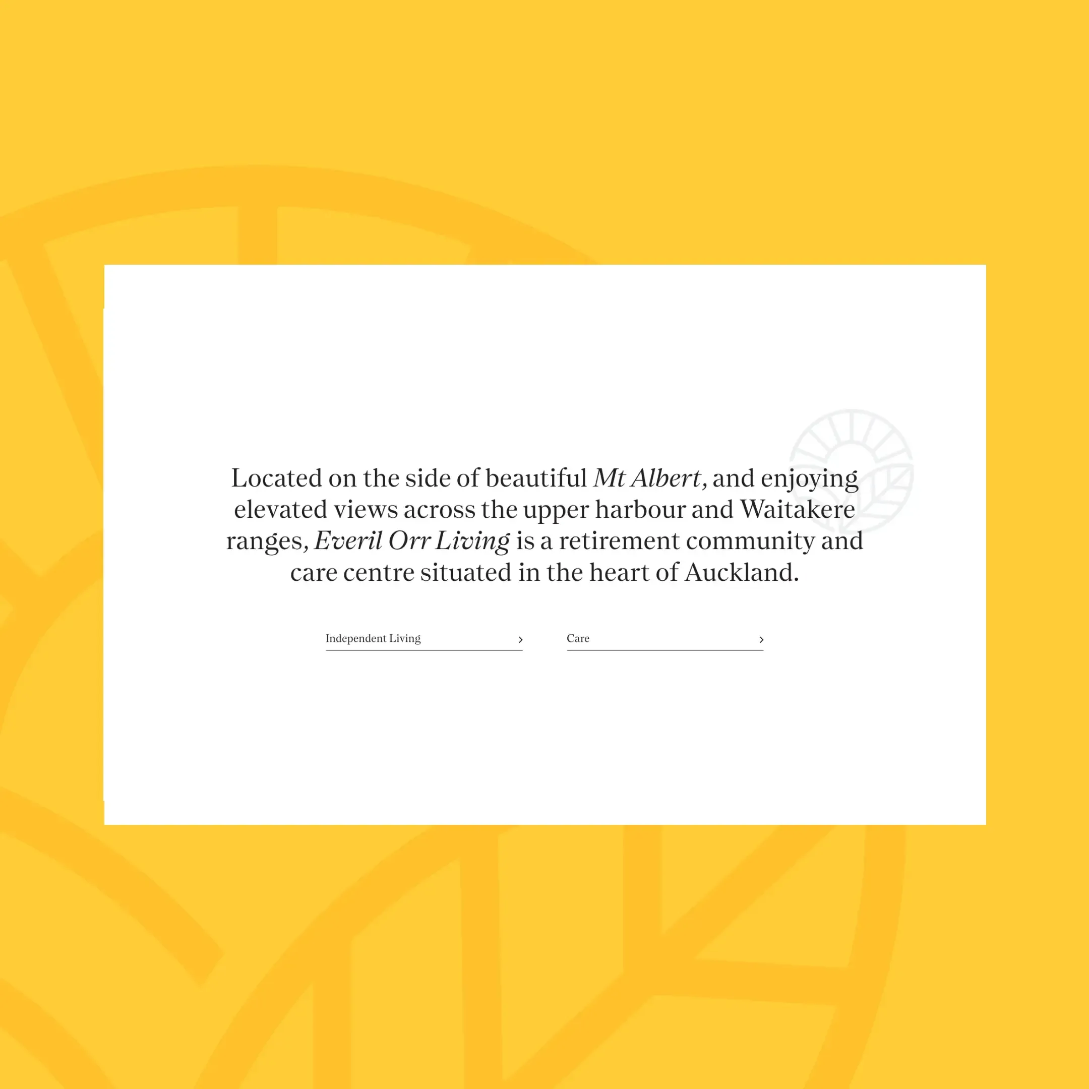 Everil Orr website